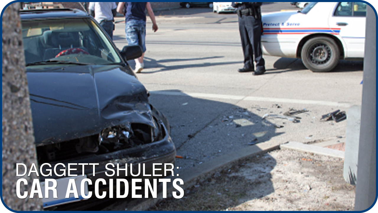 DAGGETT SHULER : CAR ACCIDENT CLAIMS COMMERCIAL :30