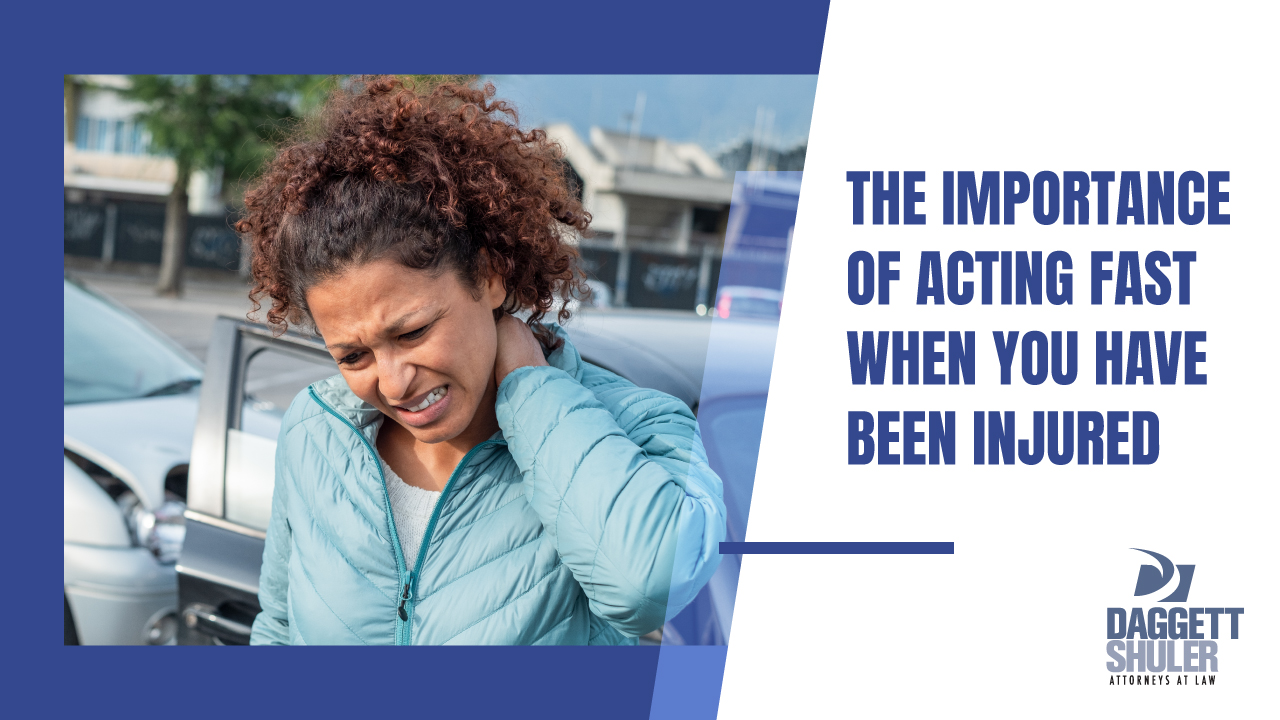 The Importance Of Acting Fast When You Have Been Injured