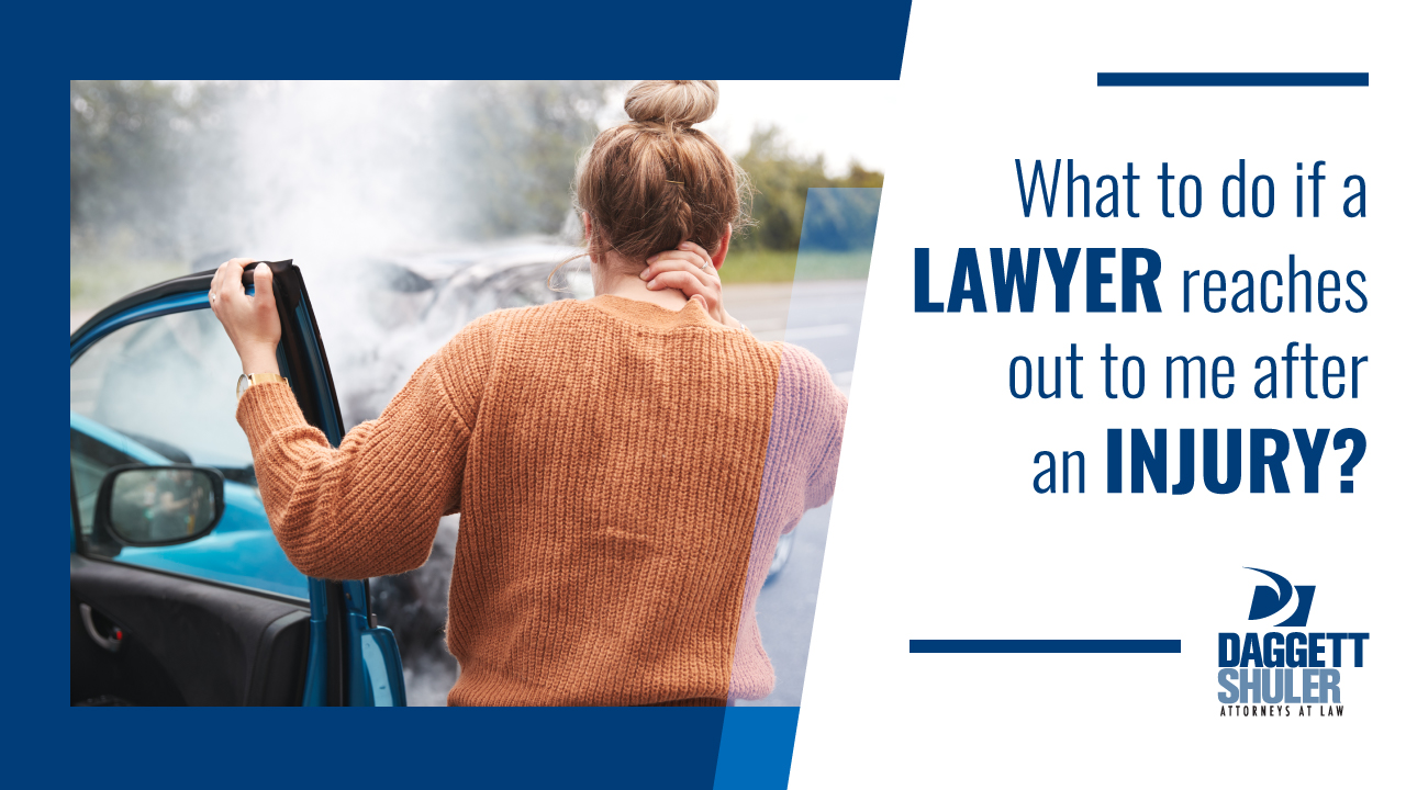 What to do if a Lawyer Reaches out to me after an Accident